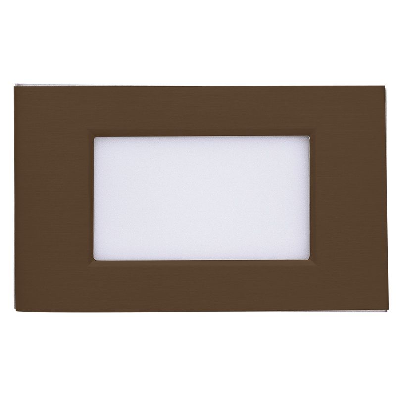 Westgate Integrated Step Light 120V 3W 3Cct, Open Lens, Orb, Landscape Lighting , 3.5W, 100 Lumens, 30K/40K/50K, Orb Finish Dimmable