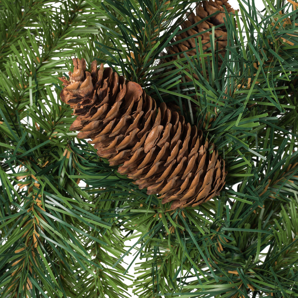 Vickerman 9' Cheyenne Artificial Christmas Garland Unlit