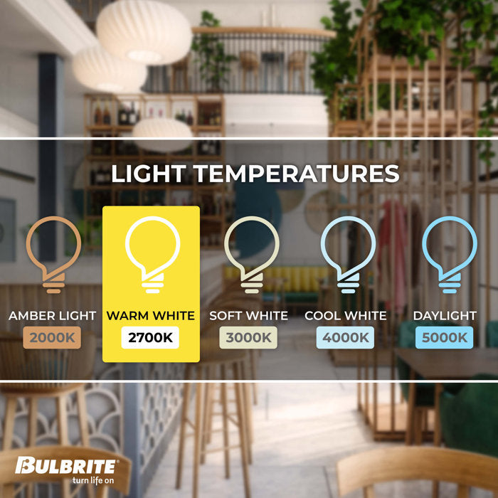 BULBRITE INCANDESCENT A15 MEDIUM SCREW (E26) 40W DIMMABLE LIGHT BULB 2700K/WARM WHITE 12PK (108040)