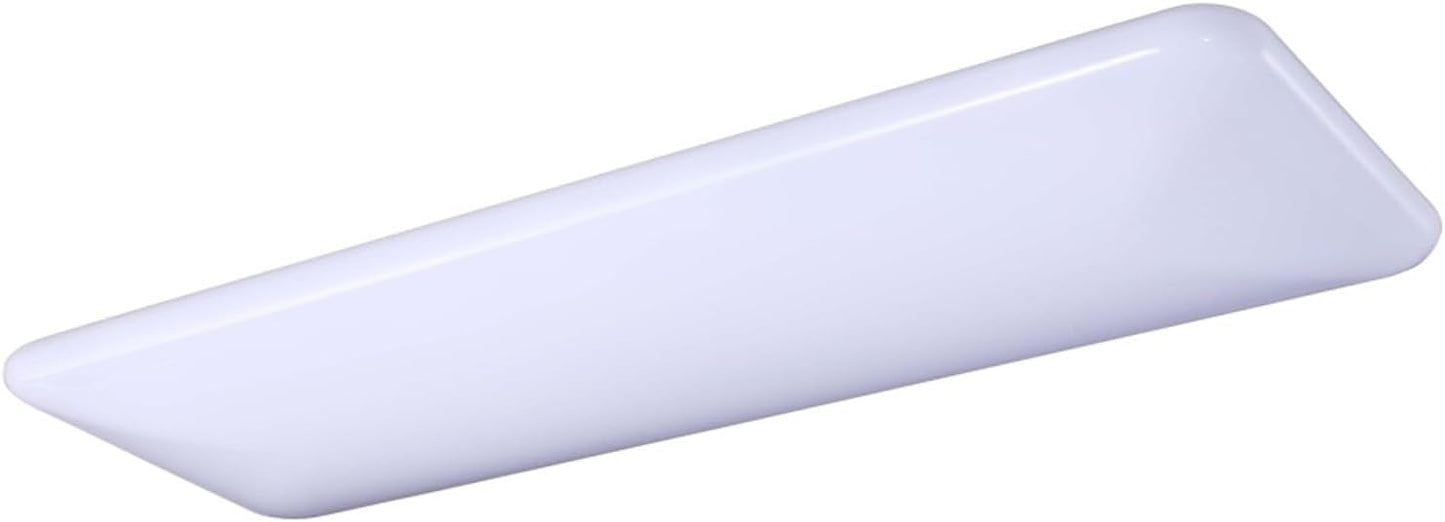 Sunlite 81213 51-Inch LED Puff Ceiling Light Fixture, 35 Watts (100W=), 3000 Lumens, 3000K Warm White, 120-277 Volts, ETL Listed, White, For Residential & Commercial Use