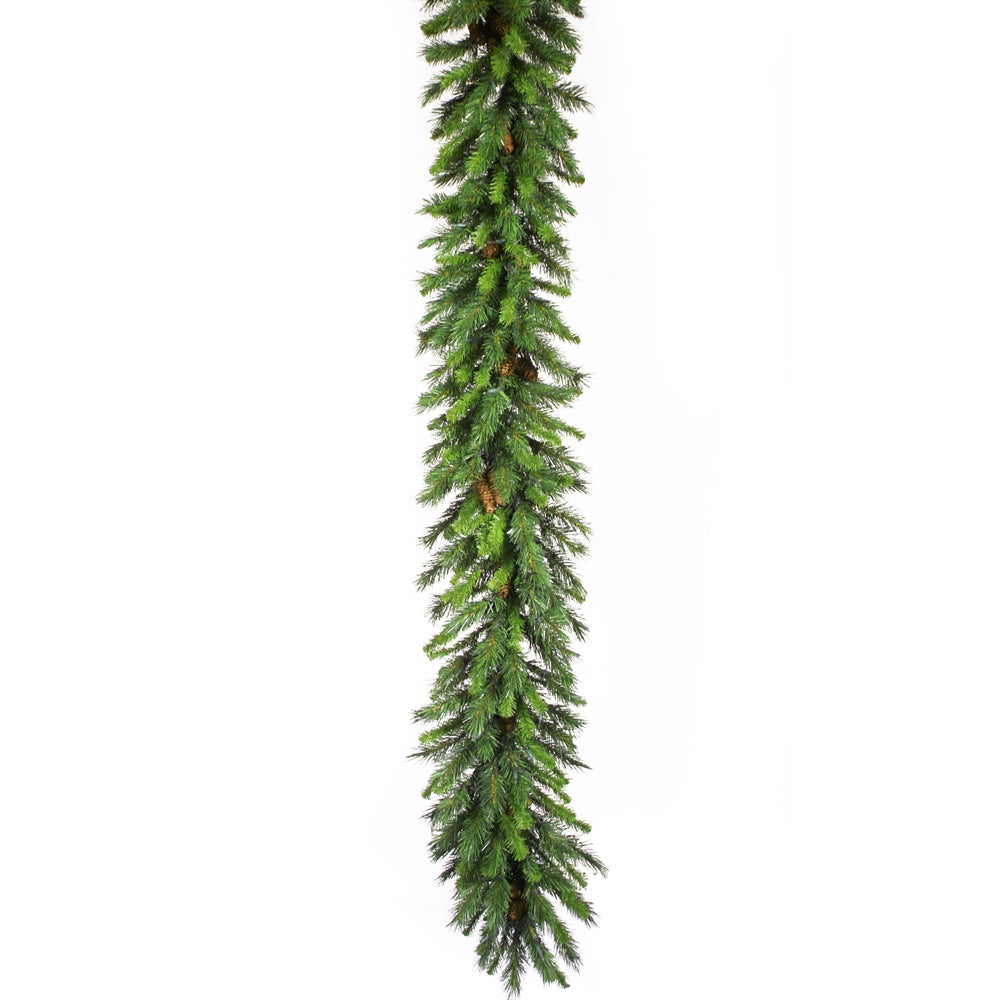 Vickerman 50' Cheyenne Artificial Christmas Garland Unlit