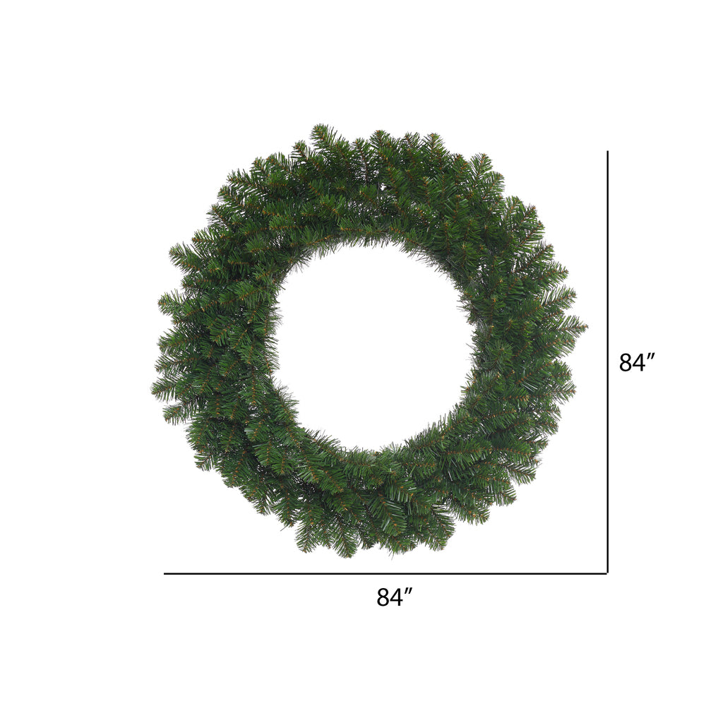 Vickerman 84" Grand Teton Artificial Christmas Wreath Unlit