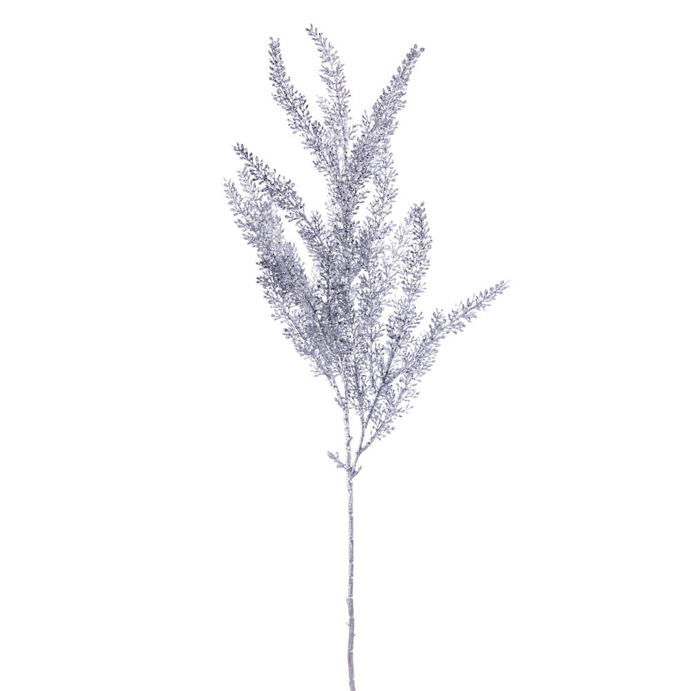 Vickerman 26" Artificial Silver Astilbe Spray 2 per bag. Includes 2 sprays per pack.