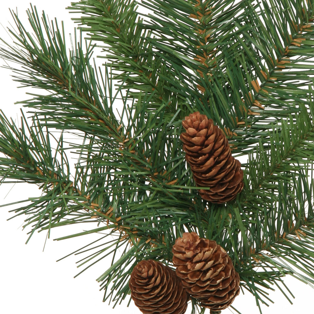 Vickerman 30" Cheyenne Artificial Christmas Teardrop Clear Dura-lit Incandescent Lights
