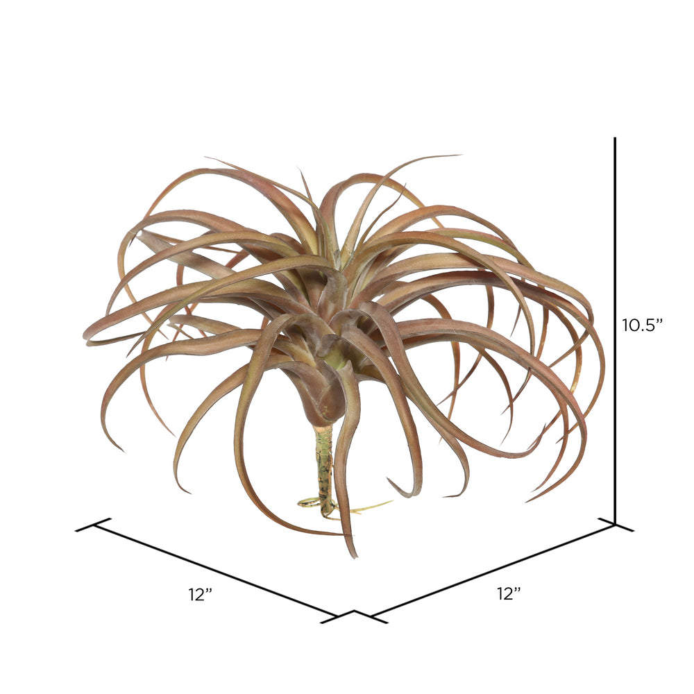 Vickerman 10.5" Artificial Red Tillandsia Pick.