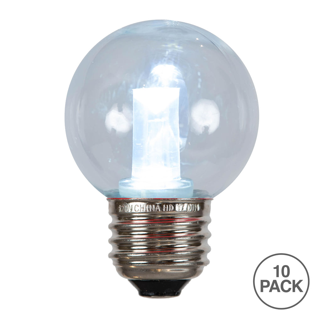 Vickerman G50 COOL WHITE SMD Tube LED Bulb 10/Bag