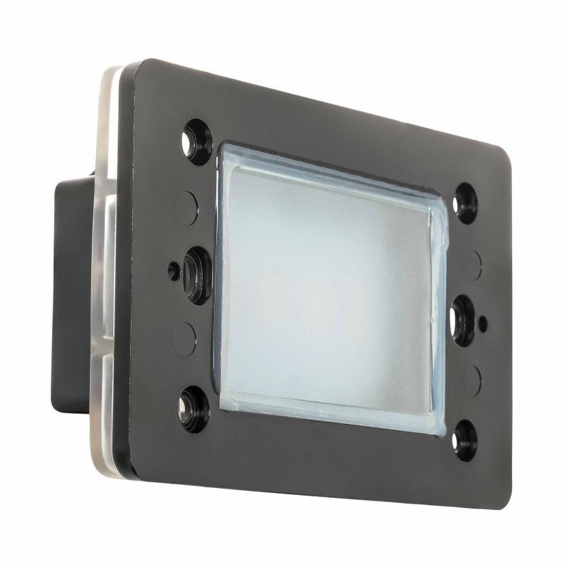 Westgate 120V AC Only, 3W, Outdoor Rated, Fits On Single Gang "J" Box. ETL Rated., Landscape Lighting , 2W, 104 Lumens, 5000K, Black Finish