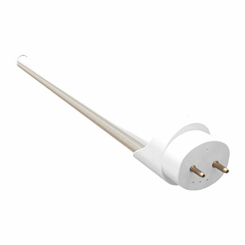 Westgate T8 Aluminum W. Gold, Universal Pro A+B,2Ft, Frosted Fi Lumens, 10W, 130 Lumens/W, 40K, Commercial Indoor Lighting, 10W, 1300 Lumens, 5000K, Frosted Finish, 0~10V Dimmable