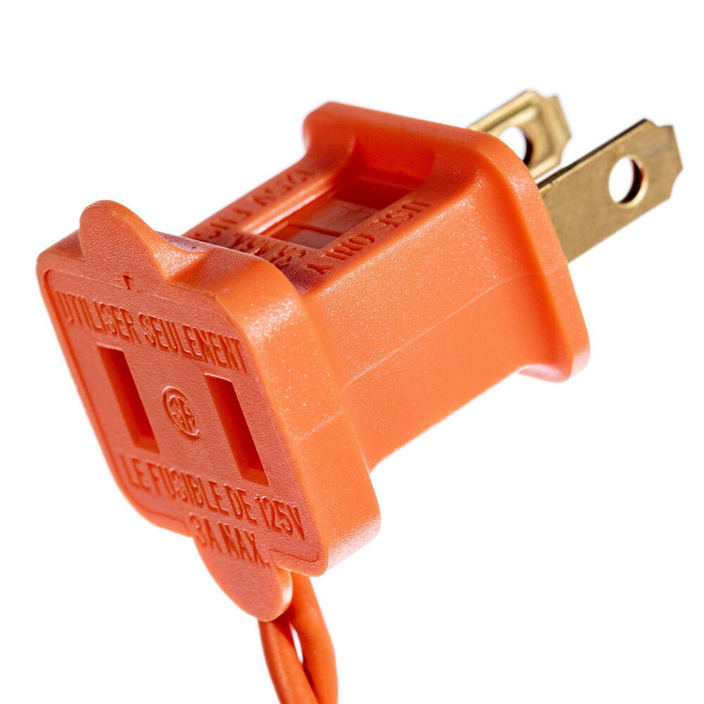 Vickerman 3' Orange Fir Artificial Christmas Tree Orange Dura-lit LED Lights