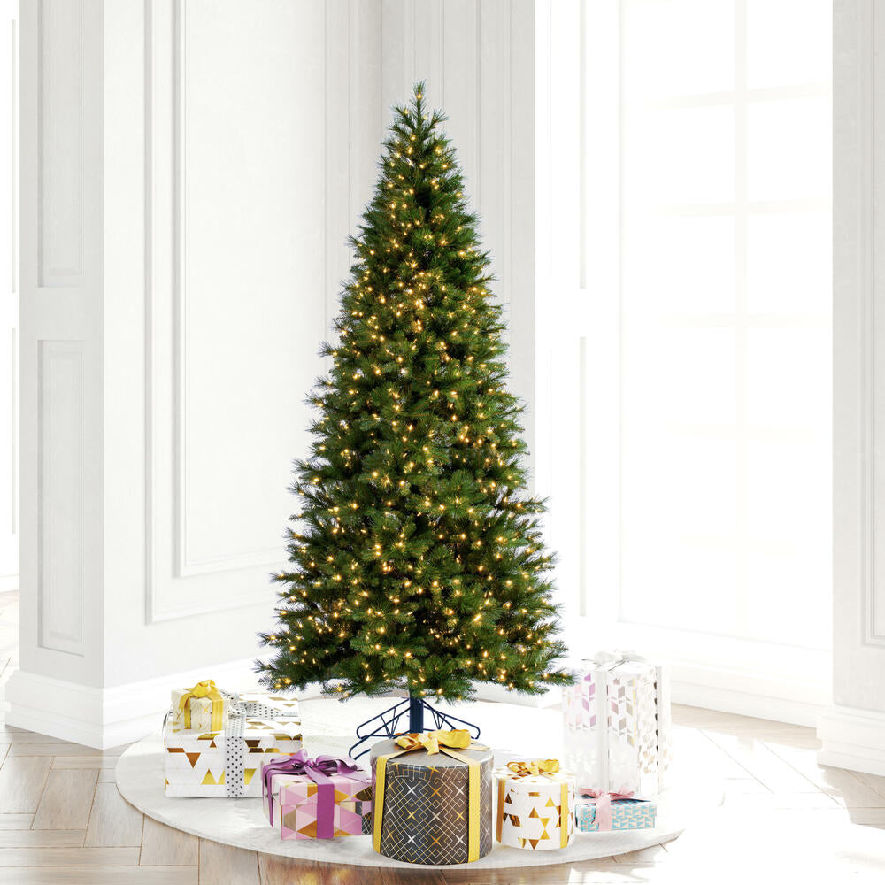 Vickerman 6.5' x 42" Jackson Pine Artificial Pre-Lit Christmas Tree Warm White Lights.