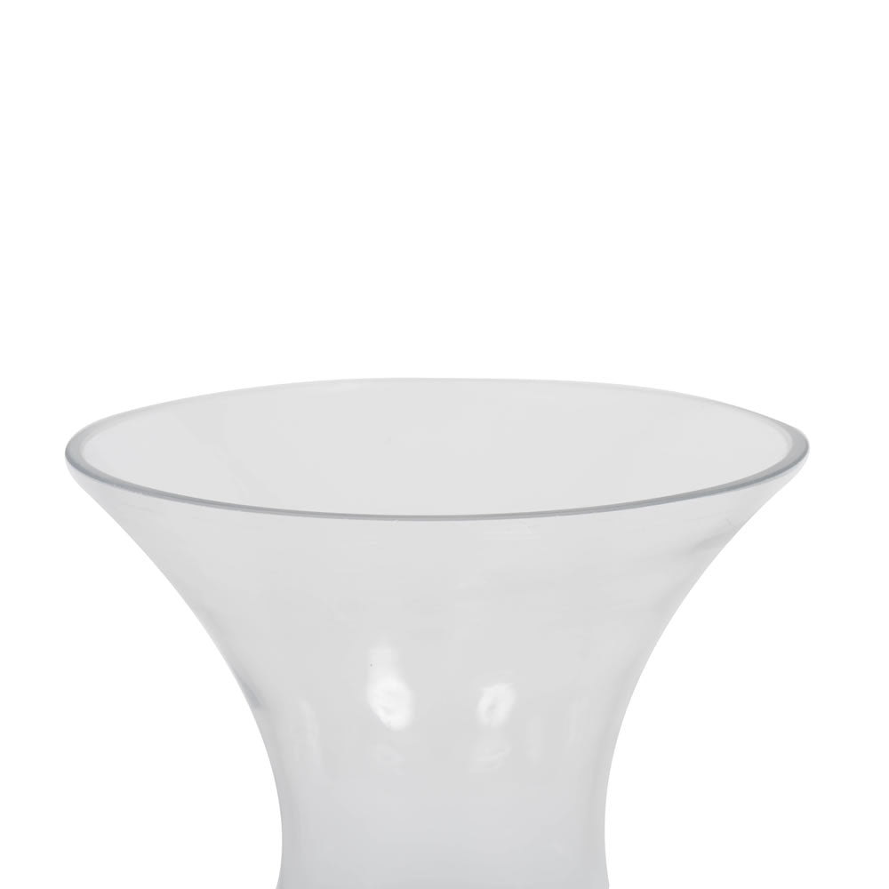 Vickerman 9" Clear Gourd Glass Container