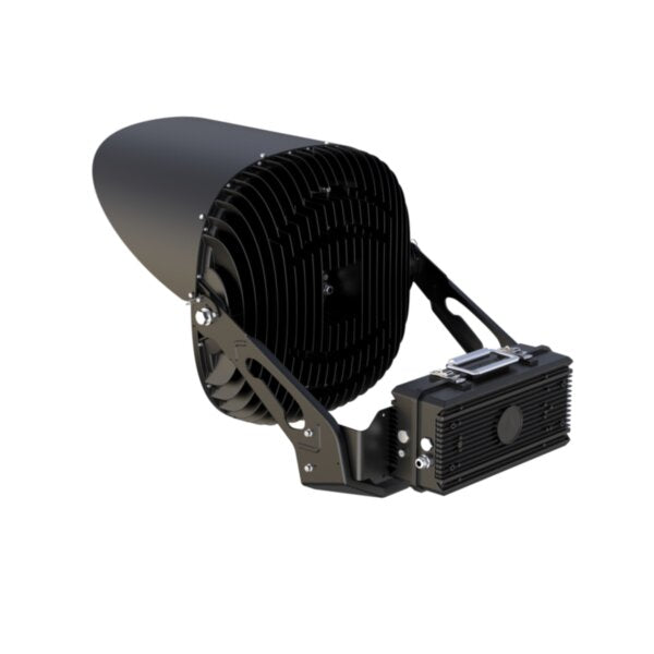 ASD Lighting LED Sport Light 40° 600/680/750W 200-480V 0-10V Dimmable 150Lm/W 5000K Black UL DLC Premium