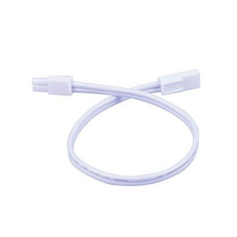 Westgate 12 Inch Linking Cable For White UCA Series - White Color, Undercabinet Lighting