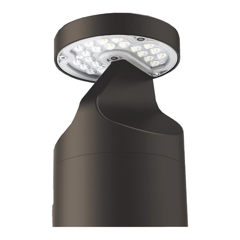 Westgate G5 Bollard Head Model 401 Select 15/12/8/5W 30/40/50K, Br, Outdoor Lighting, 5W/8W/12W/15W, 130 Lumens/W, 30/40/50K