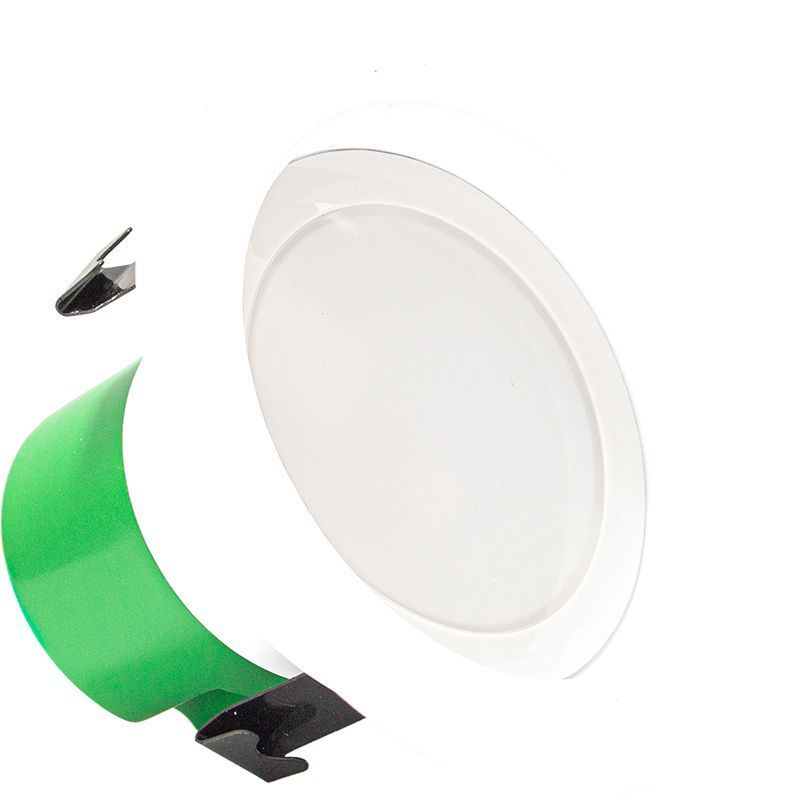 Westgate 4In 8W 650 Lumens ReceSS Trim 27/30/35/40/50K Wet Loc. UL ES JA8, Residential Lighting, 8W, 650 Lumens, 27K/30K/35K/40K/50K, Matte White Finish, Dimmable