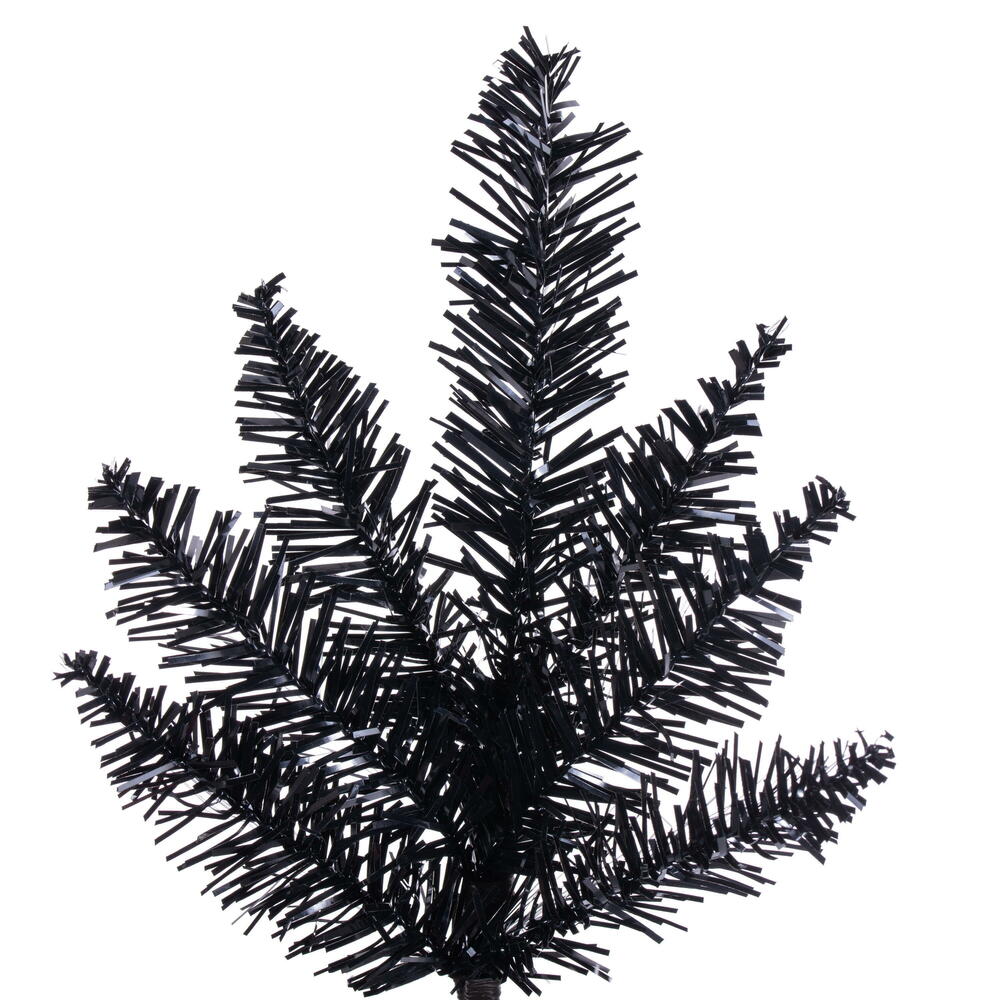 Vickerman 3' Black Fir Artificial Christmas Tree Unlit