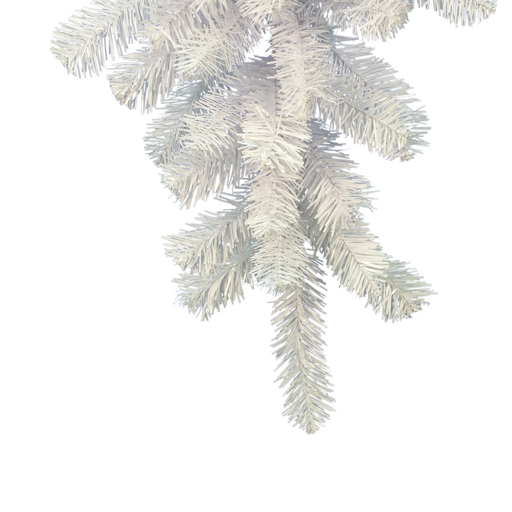Vickerman 42" Crystal White Spruce Artificial Christmas Teardrop Unlit