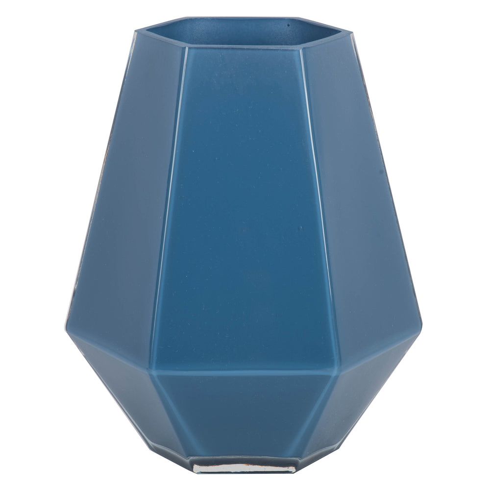 Vickerman 8.6" Hydro Hexagon Glass Vase