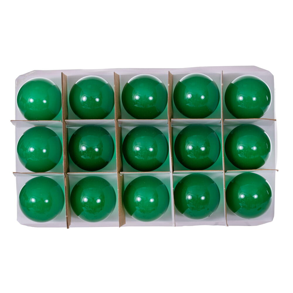 Vickerman 15Lt Green LED Glass G50-E12 Filament End-Connecting Set with Green 20AWGXTW Wire and 6"x12"x6" Bulb Spacing. 120V-.6W. UL Approved.