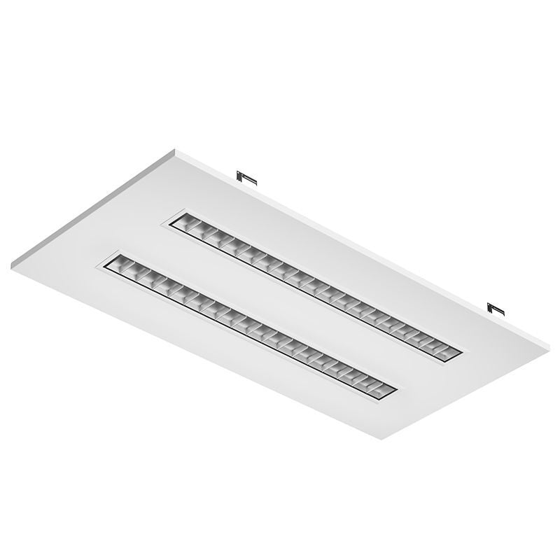 Westgate SCX 2X4 Linear 60W MCT4, Commercial Indoor Lighting, 60W, 110 Lumens/W, 30K/35K/40K/50K, White Finish, 0~10V Dimmable