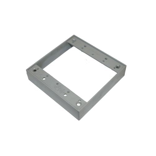 Westgate 2 Gang W/P Extension Ring, Electrical Products, Gray Finish