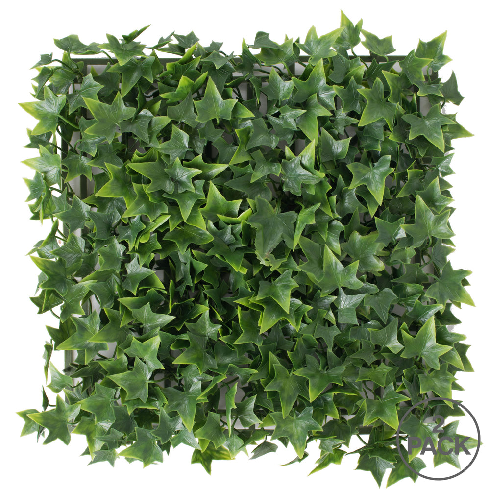Vickerman 9" Artificial Mini Ivy Mat UVPack of 2