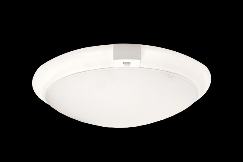 Westgate 12In PIR Die-Cast Disk 30W 1800 Lumens 120V CRI80 30/40/50K Es Dim, Incl. Recess ACcessories, Residential Lighting, 30W, 1800 Lumens, 3000K/4000K/5000K, White Finish, TRIAC Dimming