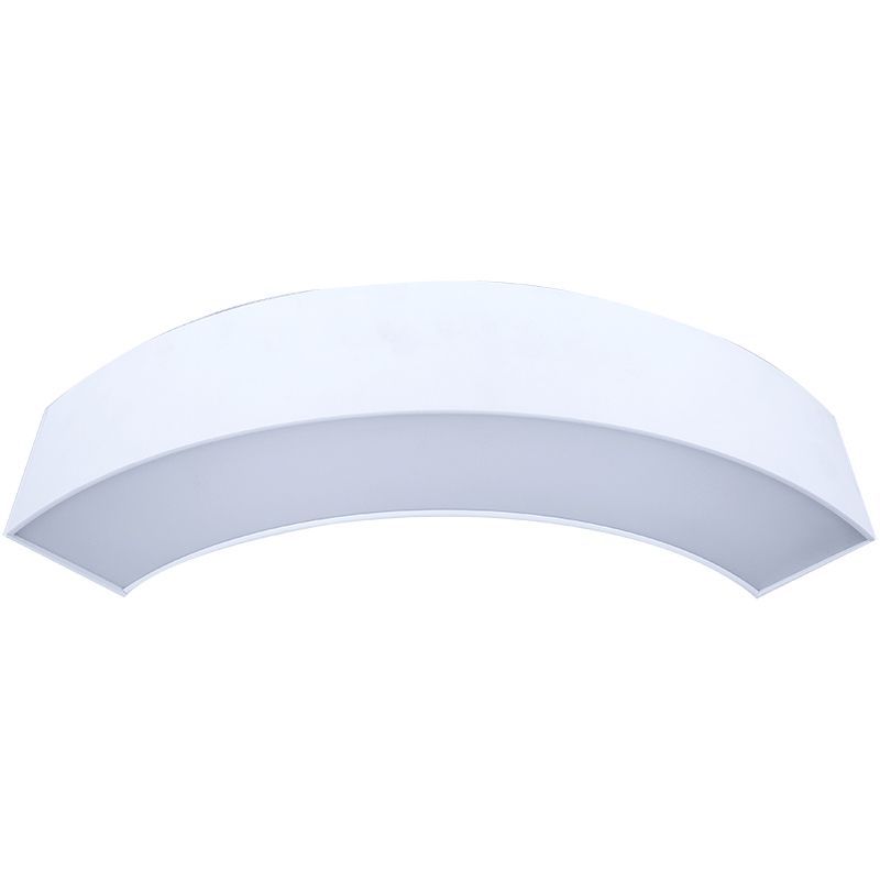 Westgate SCX Quarter Of 36In Circle 20W 4Cct 30/35/40/50K, Commercial Indoor Lighting, 20W, 2200 Lumens, 30K/35K/40K/50K, White Finish, 0-10V