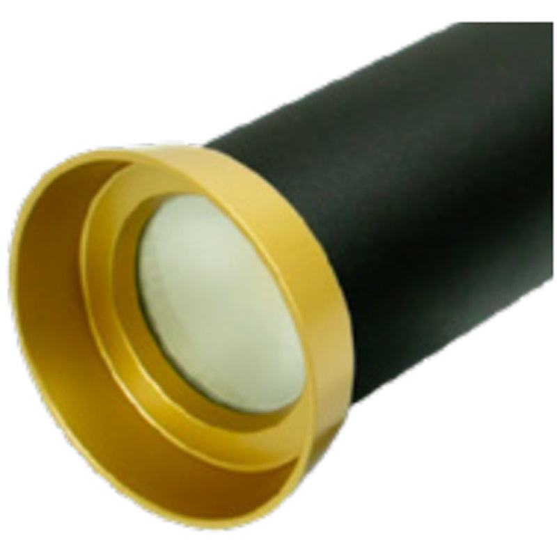 Westgate 2In Ceiling Mount Cylinder Trim, Wide-Mouth Version, Anodized Gold, Commercial Indoor Lighting, Golden Finish