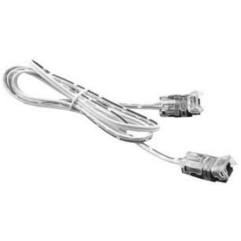 Westgate Coupling To Connect Two Ribbons With 3Ft Wire, Ribbon Lighting, White Finish