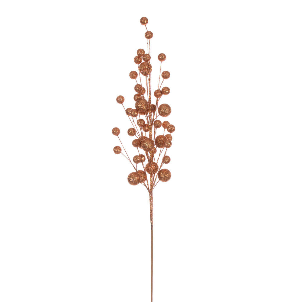 Vickerman 27" Copper Multi Ball Glitter Spray 4 per bag.