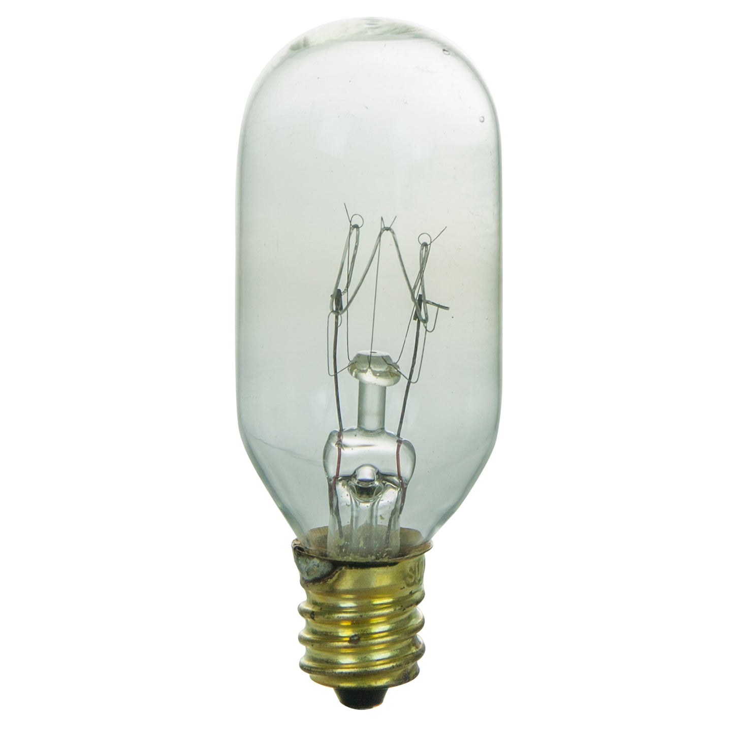 Sunlite 25W T8 120V Candelabra Base Clear Bulb (25 Pack)