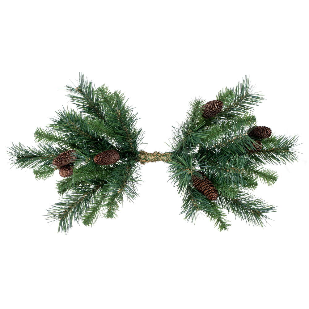 Vickerman 24" Cheyenne Pine Artificial Christmas Swag Unlit