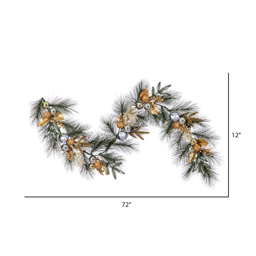 Vickerman 6' x 16" Artificial Christmas Garland Unlit