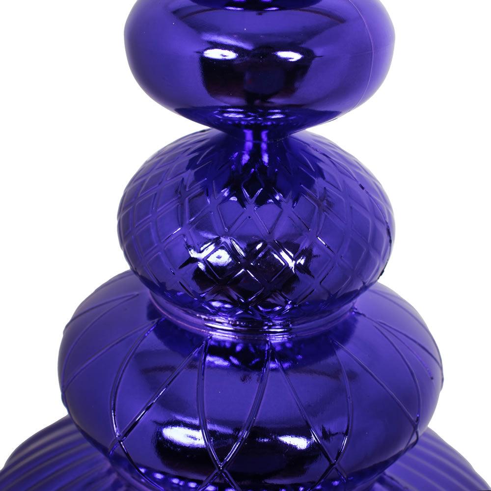 Vickerman 41" Purple Shiny Finial.