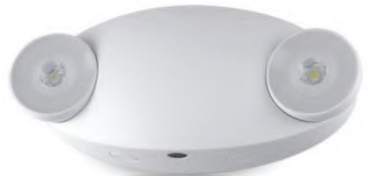 Westgate LED 2-Head Mini Oval Emergency Light, 120/277V, LED Exit & Emergency Lighting
