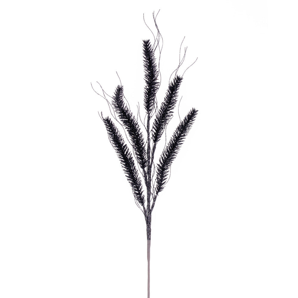 Vickerman 30" Pewter Wheat Glitter Spray 6 per bag.