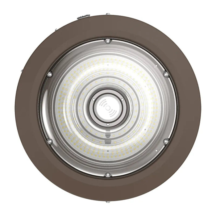 Westgate Builder Series Indoor Round Canopy Light Selectable 40/60/80W 30/40/50K Sensor Ready With Em, Brz, Outdoor Lighting, 40W/60W/80W, 135 Lumens/W, 30K/40K/50K
