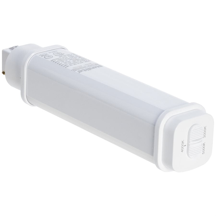 Sunlite 88808 PLD/LED/HY/2P/9.5W/3SCT Type A+B 120-277V CCT Selectable