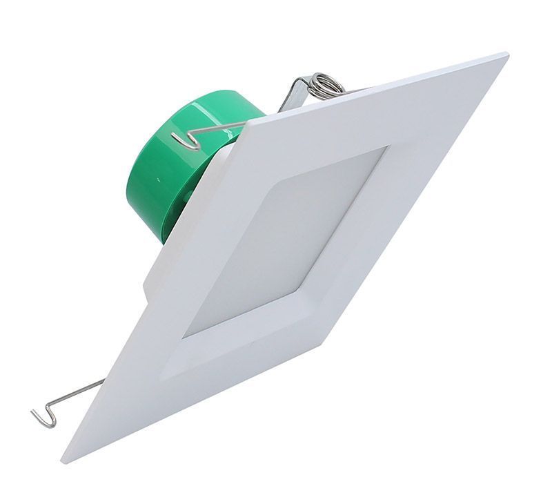Westgate 6In LED Recess Trim, 15W 1155 Lumens 27/30/35/40/50K, Dimmable, ES, Residential Lighting, 15W, 1155 Lumens, 27K/30K/35K/40K/50K, White Finish