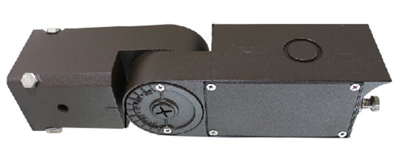 Westgate Adjustable Slip Fitter For Pole Mount 2"~2-1/2", With K/O To Install Pc Or Sensor (LF3-80~300), Final Production, Dark Bronze Finish
