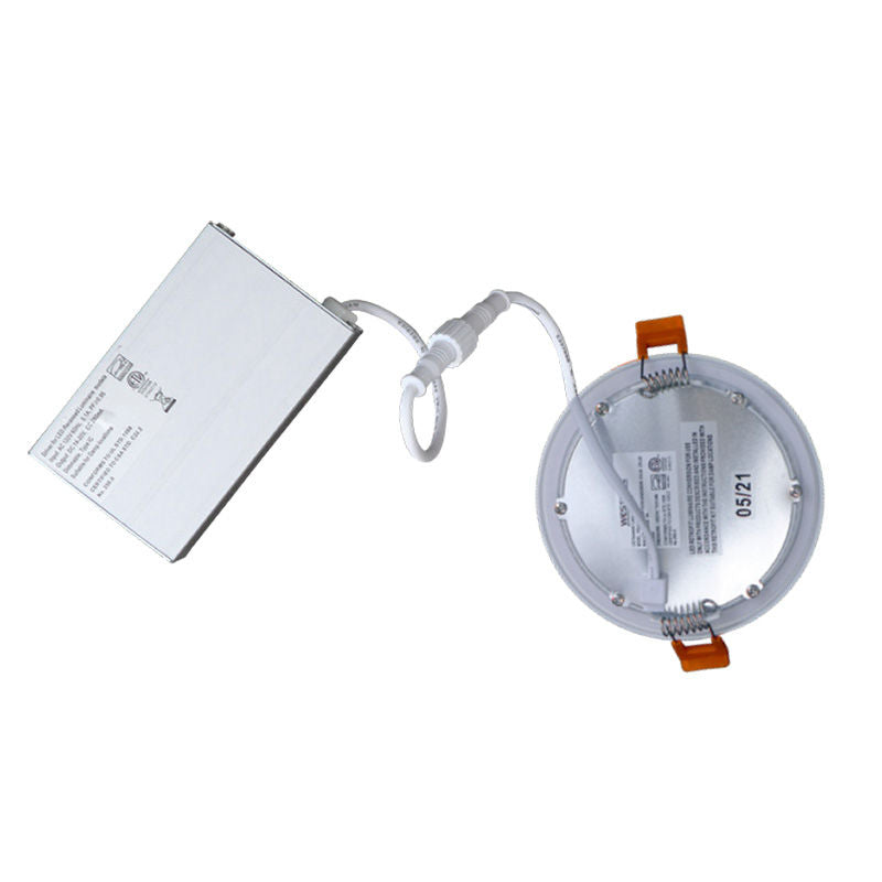 Westgate 4In G2 Slim Wafer Light 10W 700 Lumens 5Cct Ja8, Residential Lighting, 10W, 700 Lumens, 27K/30K/35K/40K/50K, White TRIAC Dimming
