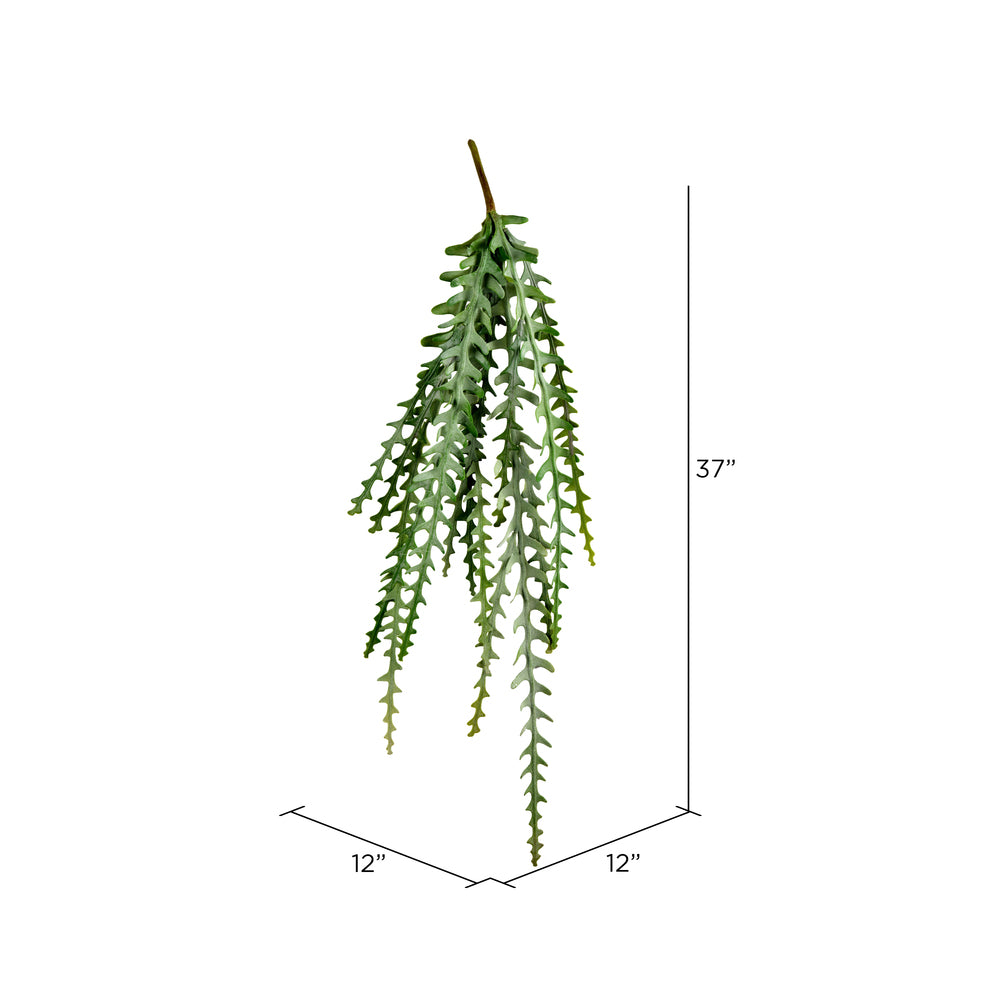 Vickerman 37" Artificial Green Fern Bush.