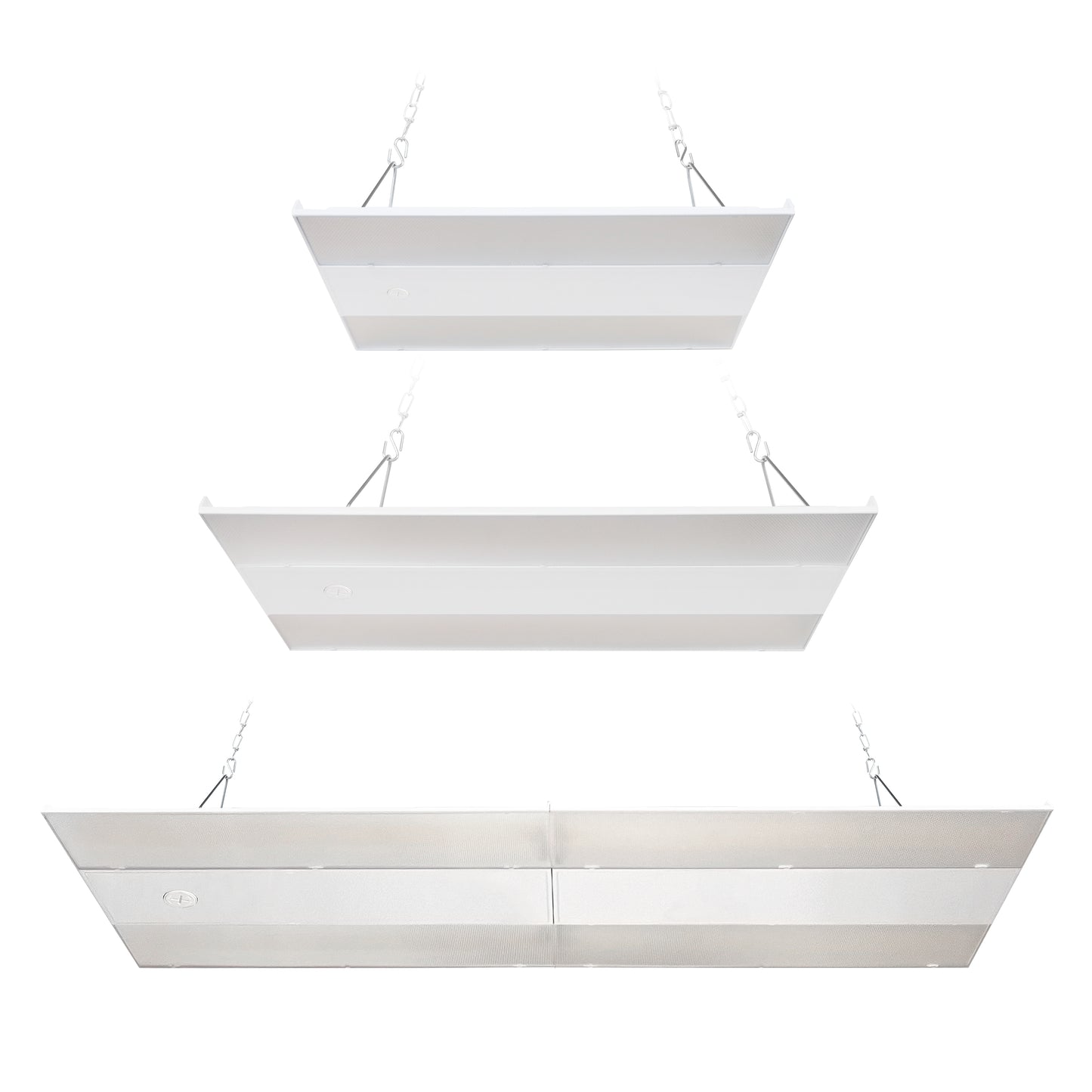 ASD Lighting LED Linear High Bay with Q-base 320W 120-277V 5000K Dimmable UL DLC Premium