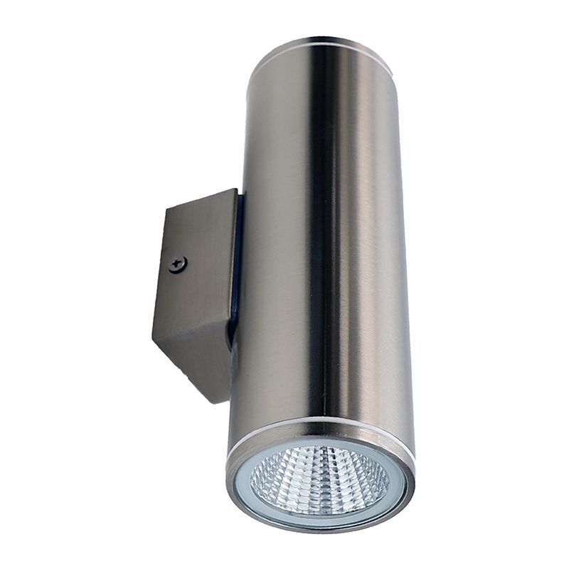 Westgate 2In Wall Cyl. U/D 12V 10W 1000 Lumens 3Cct 30/40/50K - Bn, Landscape Lighting , 10W, 1000 Lumens, 30K/40K/50K, Brushednickel Finish