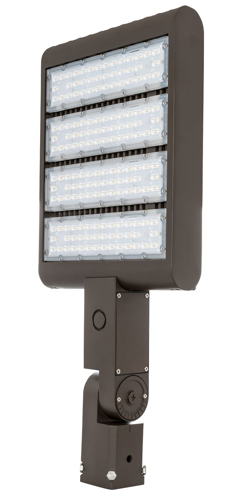 Westgate Slim LED Flood, 100~277V, 300W, 30000 Lumens, 5000K, Dark Bronze, Slipfitter W. K/O, IP65, Dimmable ..., Final Production, 300W, 33000 Lumens, 5000K, Dark Bronze Finish, 0~10V Dimmable