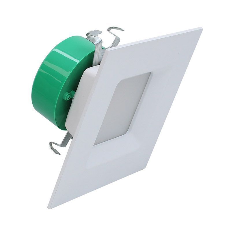 Westgate 4In LED Recess Trim, 10W 700 Lumens 27/30/35/40/50K, Dimmable, ES, Residential Lighting, 10W, 650 Lumens, 27K/30K/35K/40K/50K, White Finish