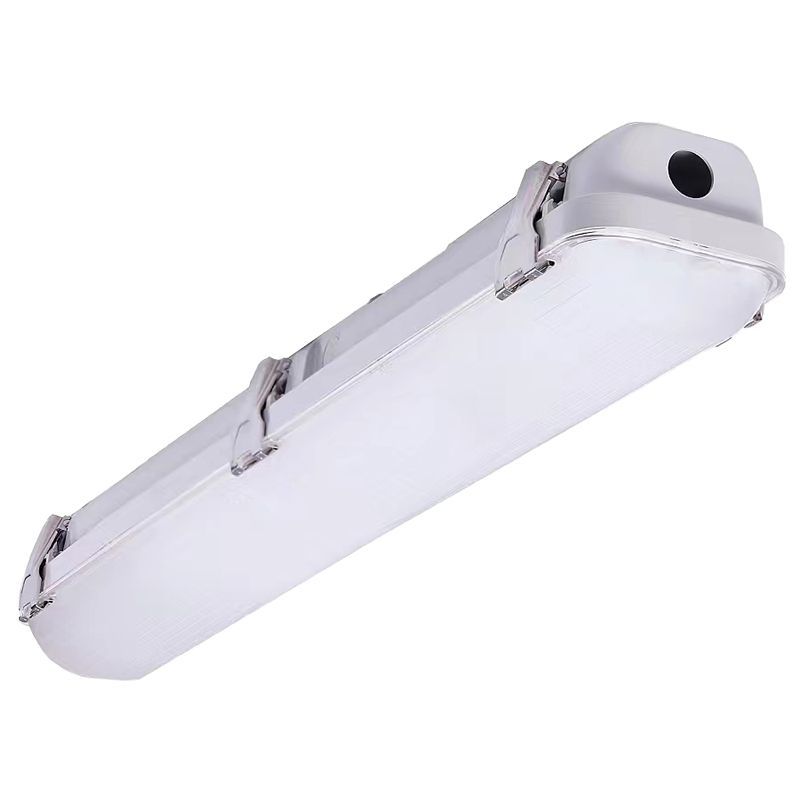 Westgate 2Ft Vaport Tight Selectable 15/17/20/25W 30/40/50K IP66 Nsf, Industrial Lighting, 15W/17W/20W/25W, 140 Lumens/W, 30K/40K/50K, White Gray Finish, 0~10V Dimming