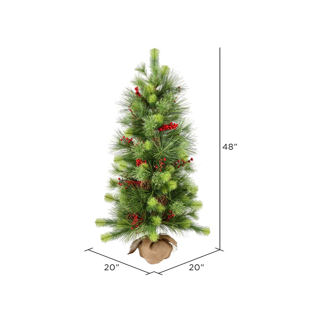 Vickerman 48" Morris Pine Artificial Christmas Tree Unlit
