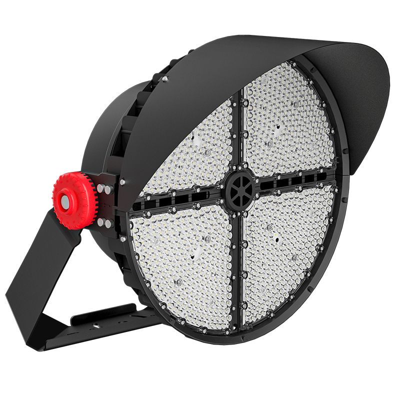 Westgate Generation 7 Stadium Light 500W 120-277V 20Kva 45D Lens 5000K, Outdoor Lighting, 200W/300W/400W/500W, 150 Lumens/W, 5000K, Black Finish, 0-10V